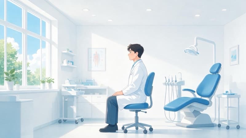 正确坐姿示范
